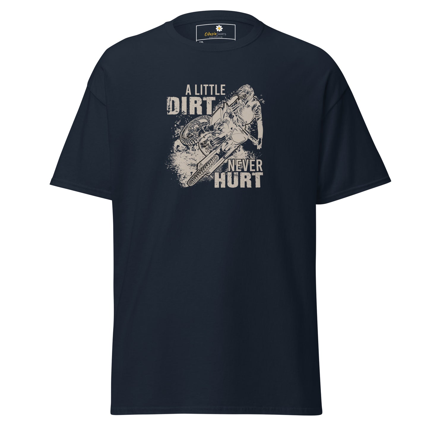 Unisex classic t-shirt - ADVENTURE DIRT NEVER HURT - BIG