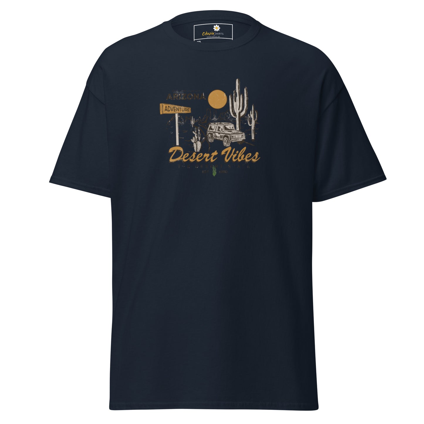 Unisex classic t-shirt - ADVENTURE DESERT VIBES - BIG