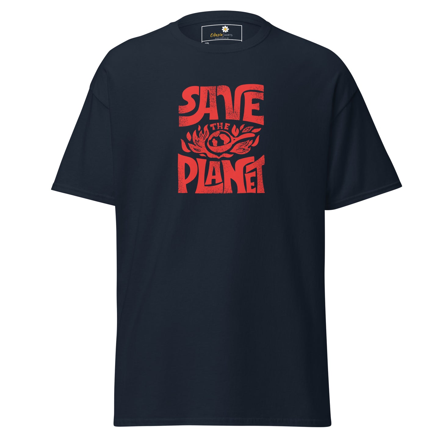 Unisex classic t-shirt - ECOLOGY SAVE THE PLANET - BIG