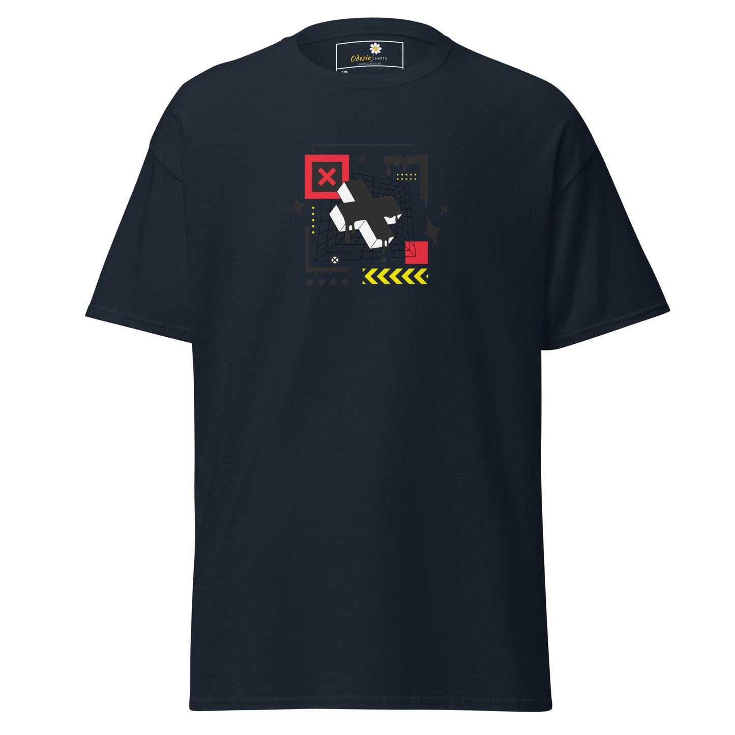 Unisex classic t-shirt - ABSTRACT FIGURES - BIG