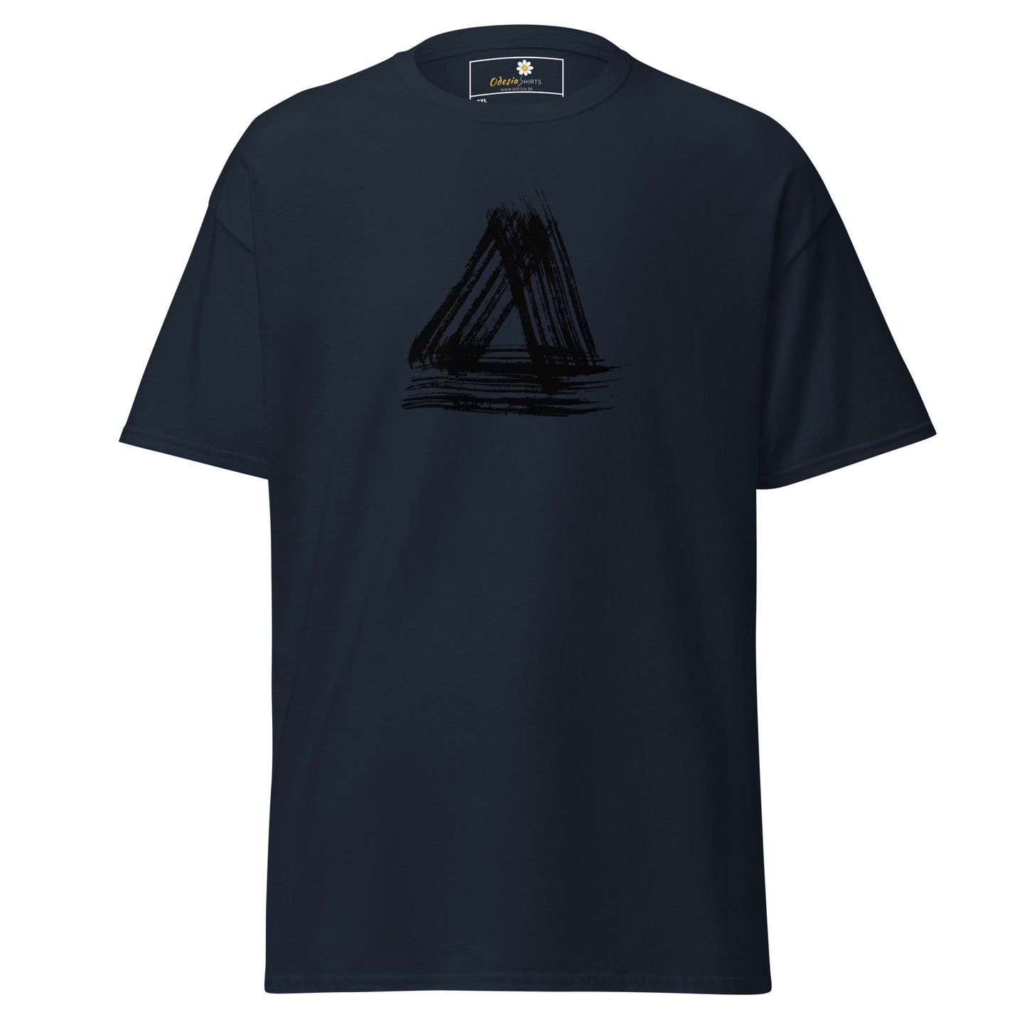 Unisex classic t-shirt - ABSTRACT TRIANGLE - BIG