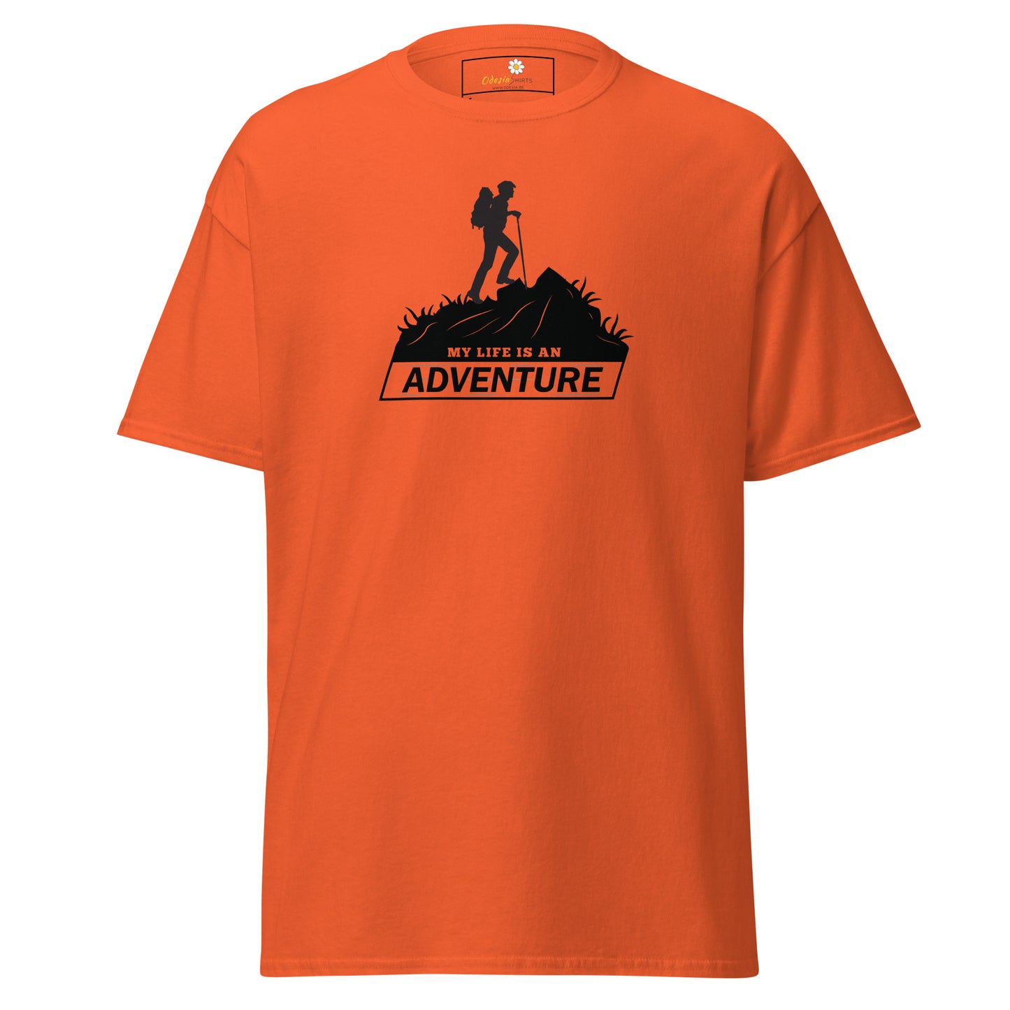 Unisex classic t-shirt - ADVENTURE MOUNTAIN - REGULAR