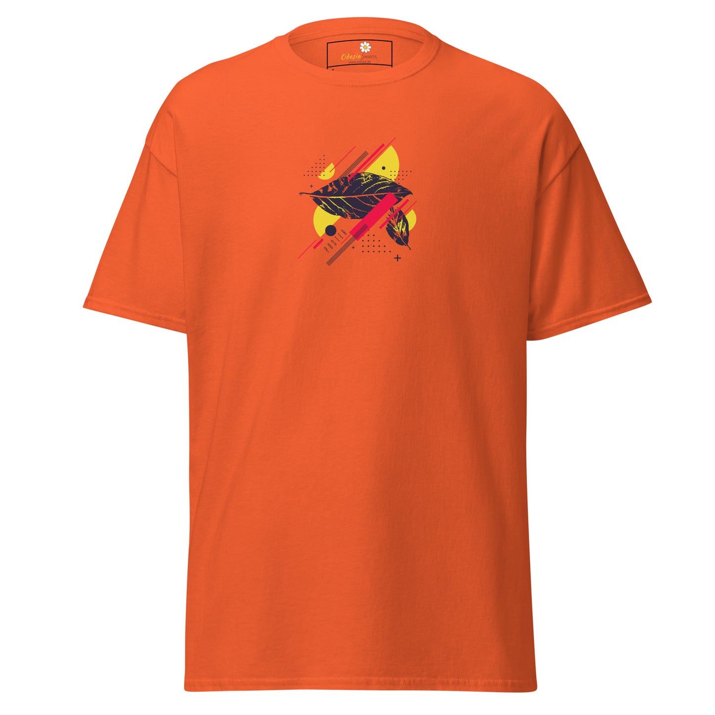 Unisex classic t-shirt - ABSTRACT SHAPES - REGULAR