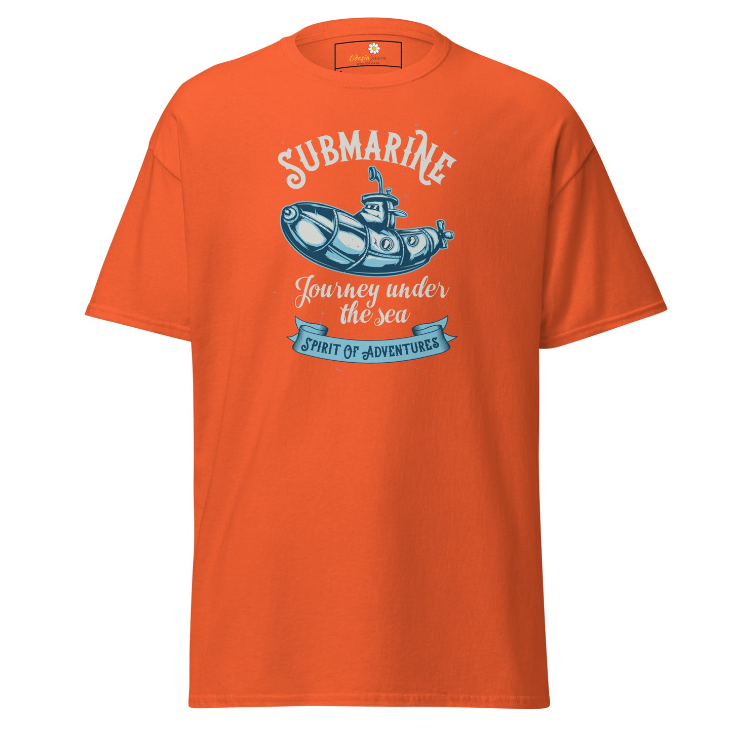 Unisex classic t-shirt - ADVENTURE SUBMARINE JOURNEY - REGULAR