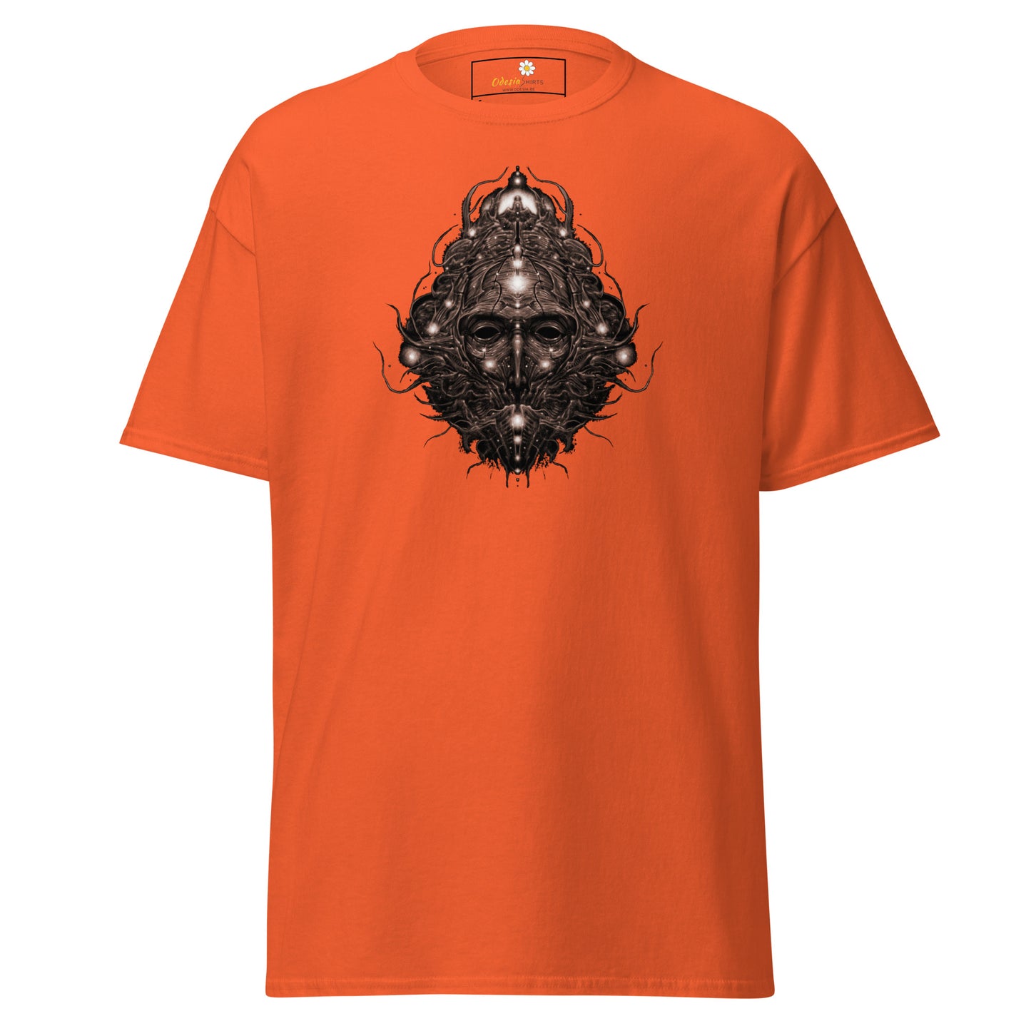 Unisex classic t-shirt - ABSTRACT HUMAN FACE - REGULAR