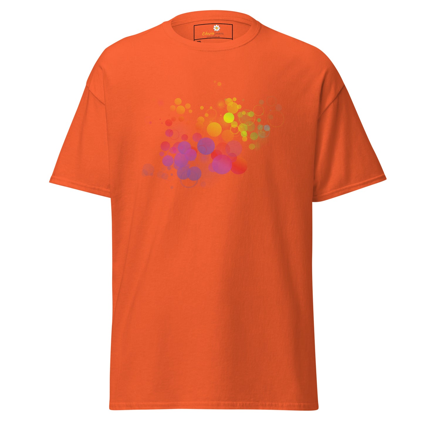 T-shirt classique unisexe - BULLES ABSTRAITES - GRANDES
