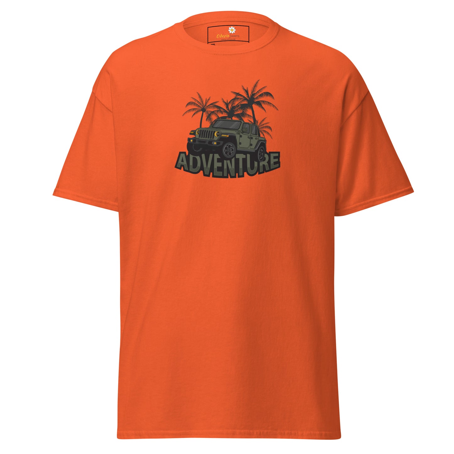 Unisex classic t-shirt - ADVENTURE OFF-ROAD 4x4 - BIG