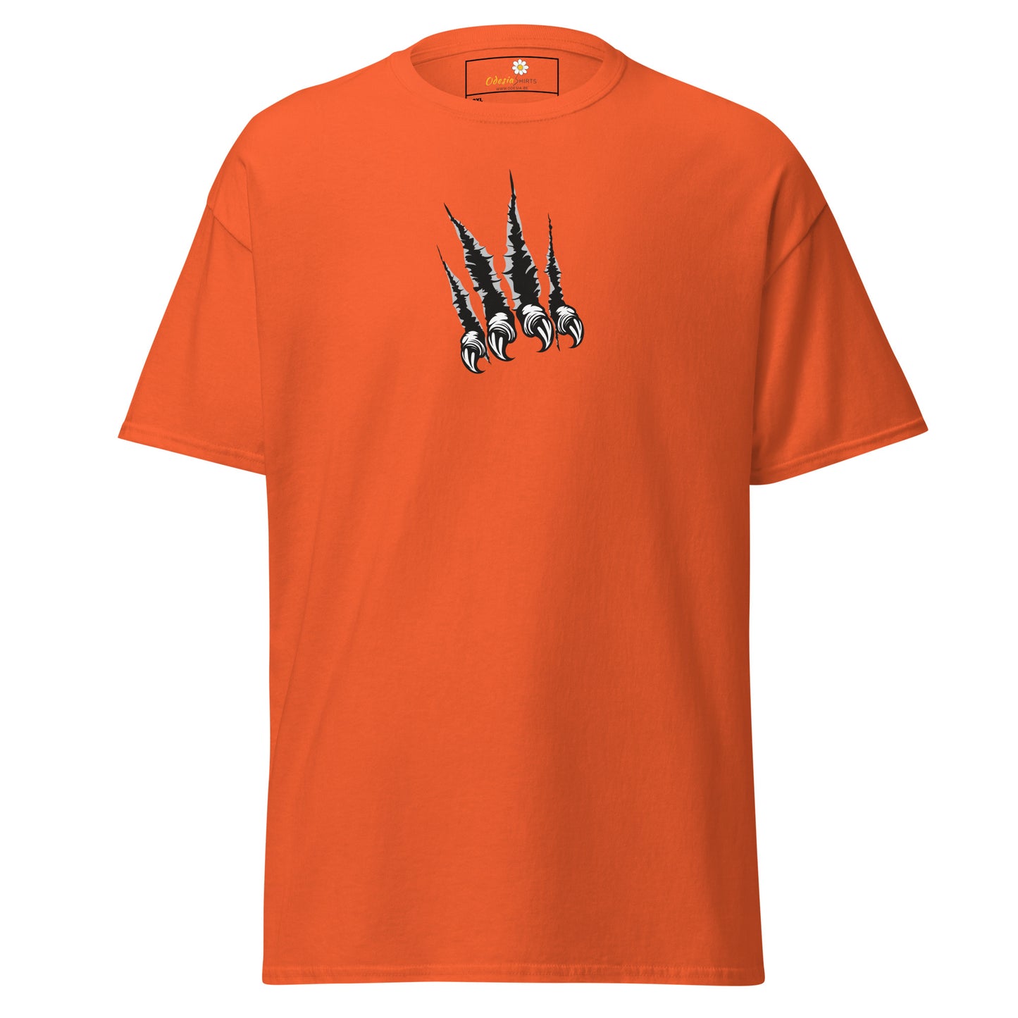 Klassiek heren t-shirt - WILDLIFE CLAWS - GROOT
