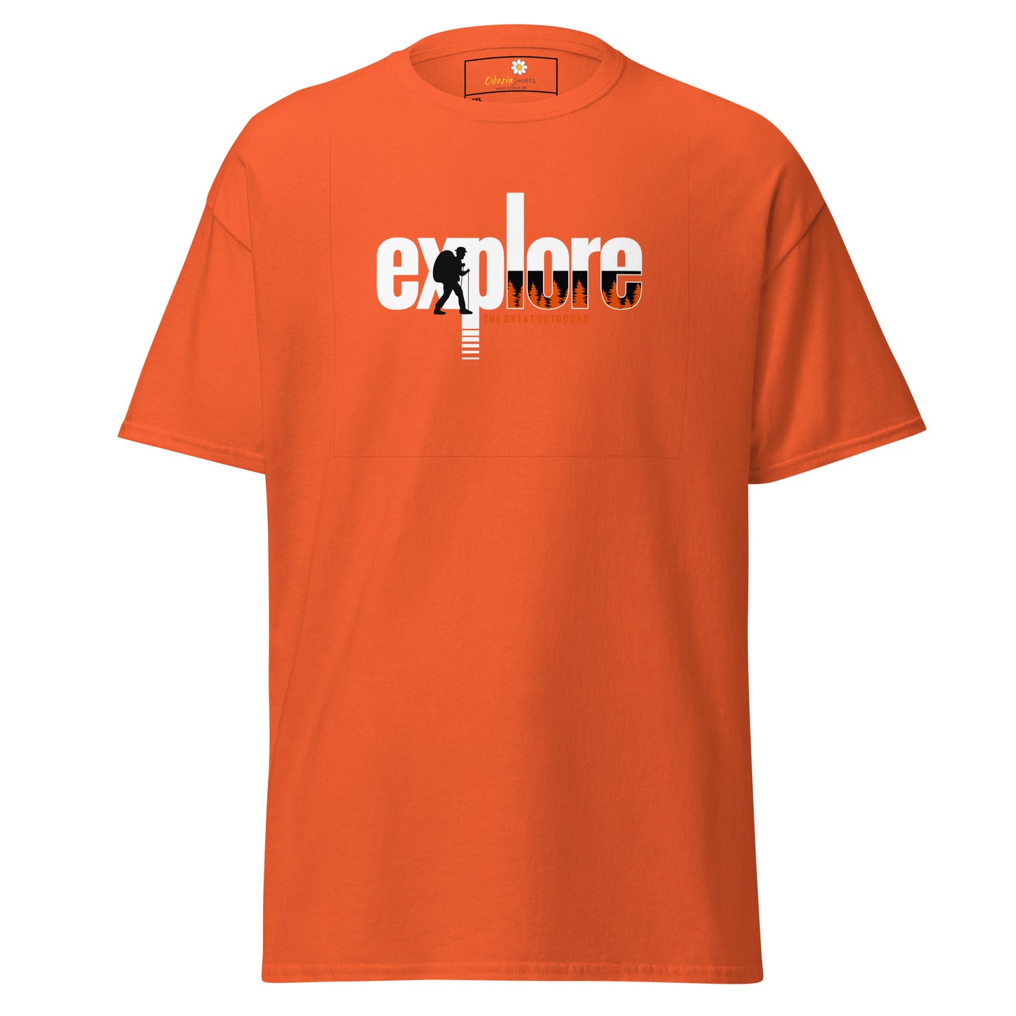 Unisex classic t-shirt - ADVENTURE EXPLORE - BIG