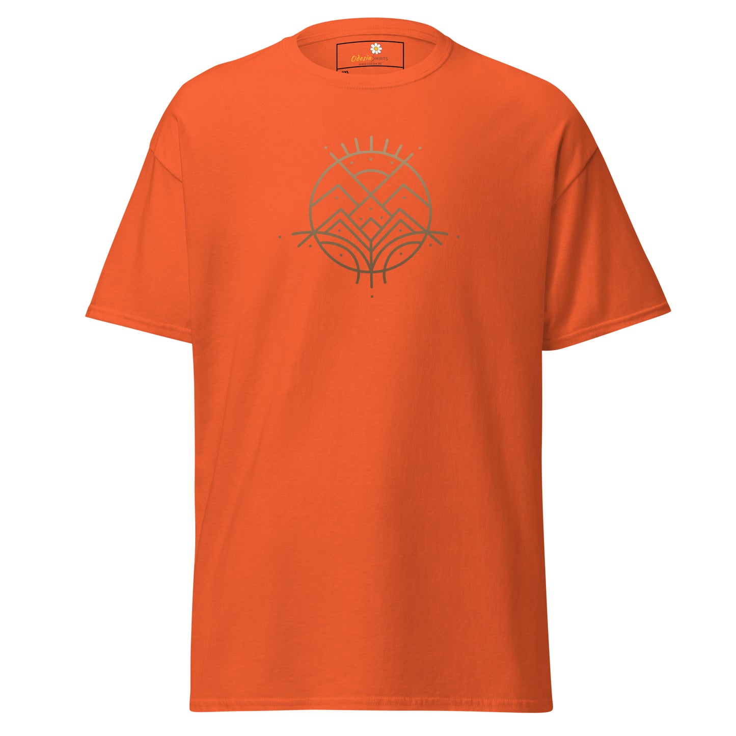 Unisex classic t-shirt - ABSTRACT LANDSCAPE - BIG