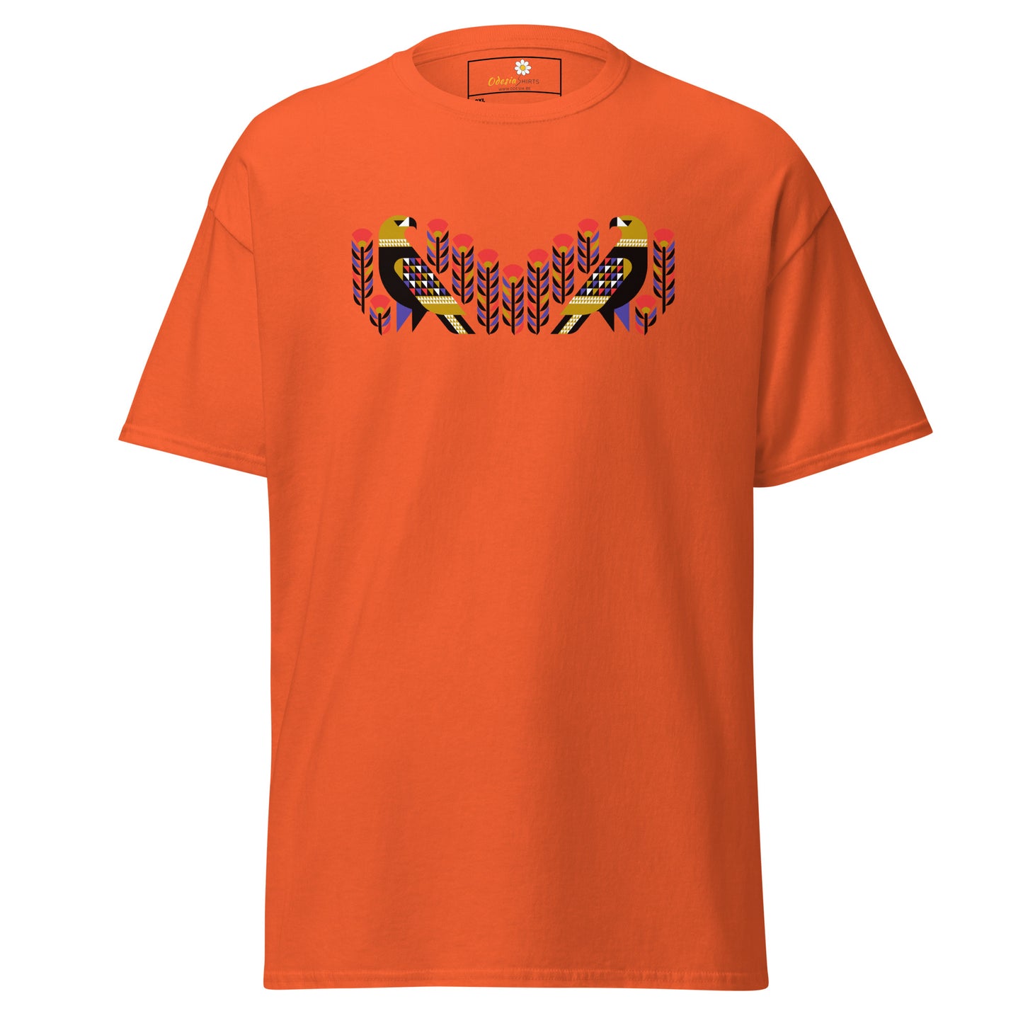 Heren klassiek t-shirt - WILDLIFE PERU BIRDS - GROOT