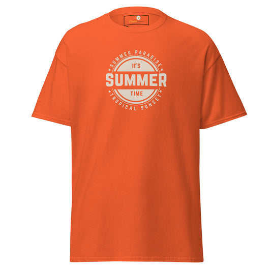T-shirt classique homme - SUMMER TROPICAL - BIG