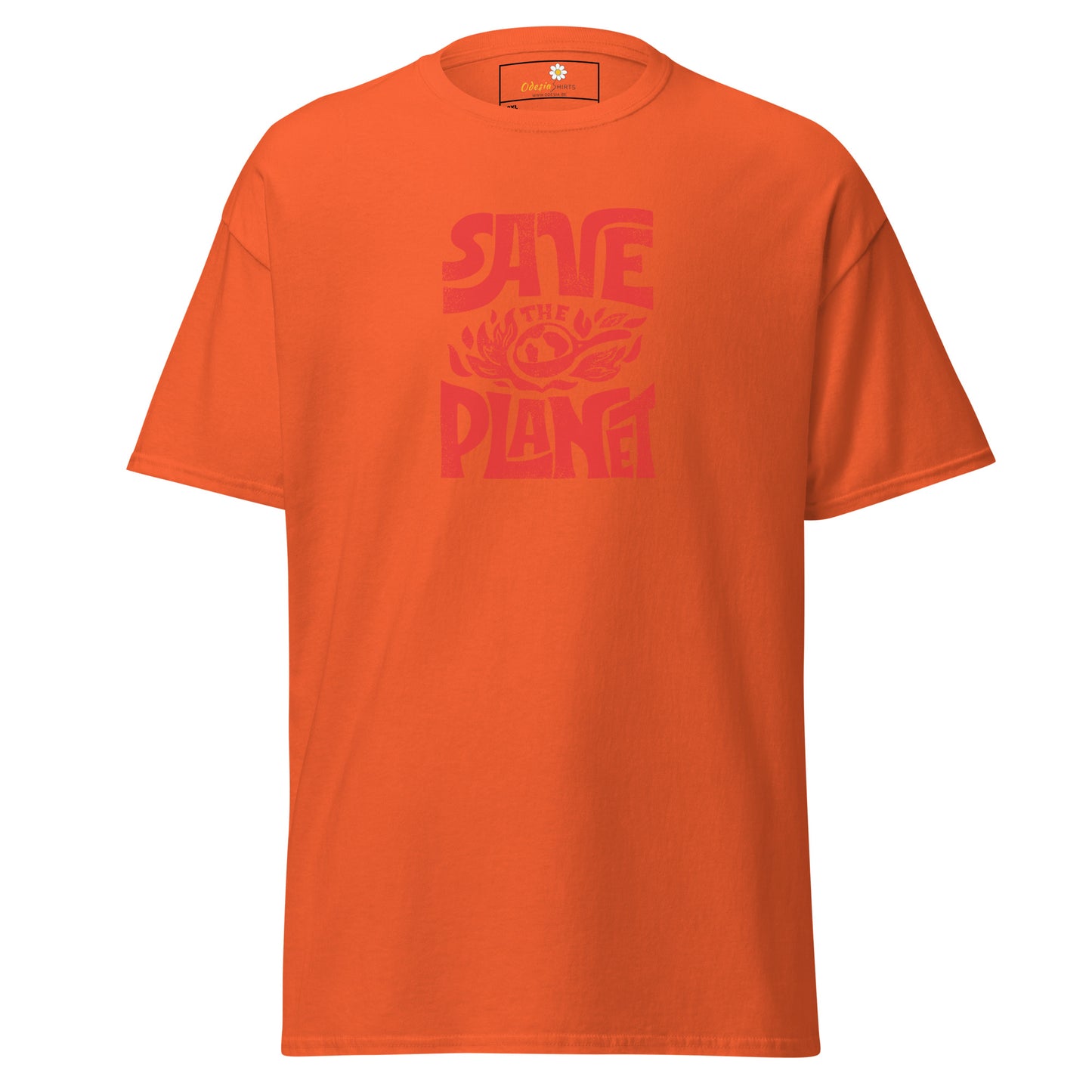 Unisex classic t-shirt - ECOLOGY SAVE THE PLANET - BIG