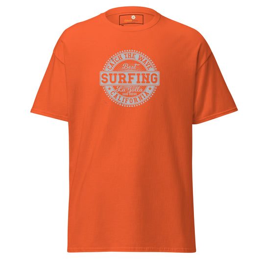 T-shirt classique homme - SUMMER SURFING CALIFORNIA - BIG