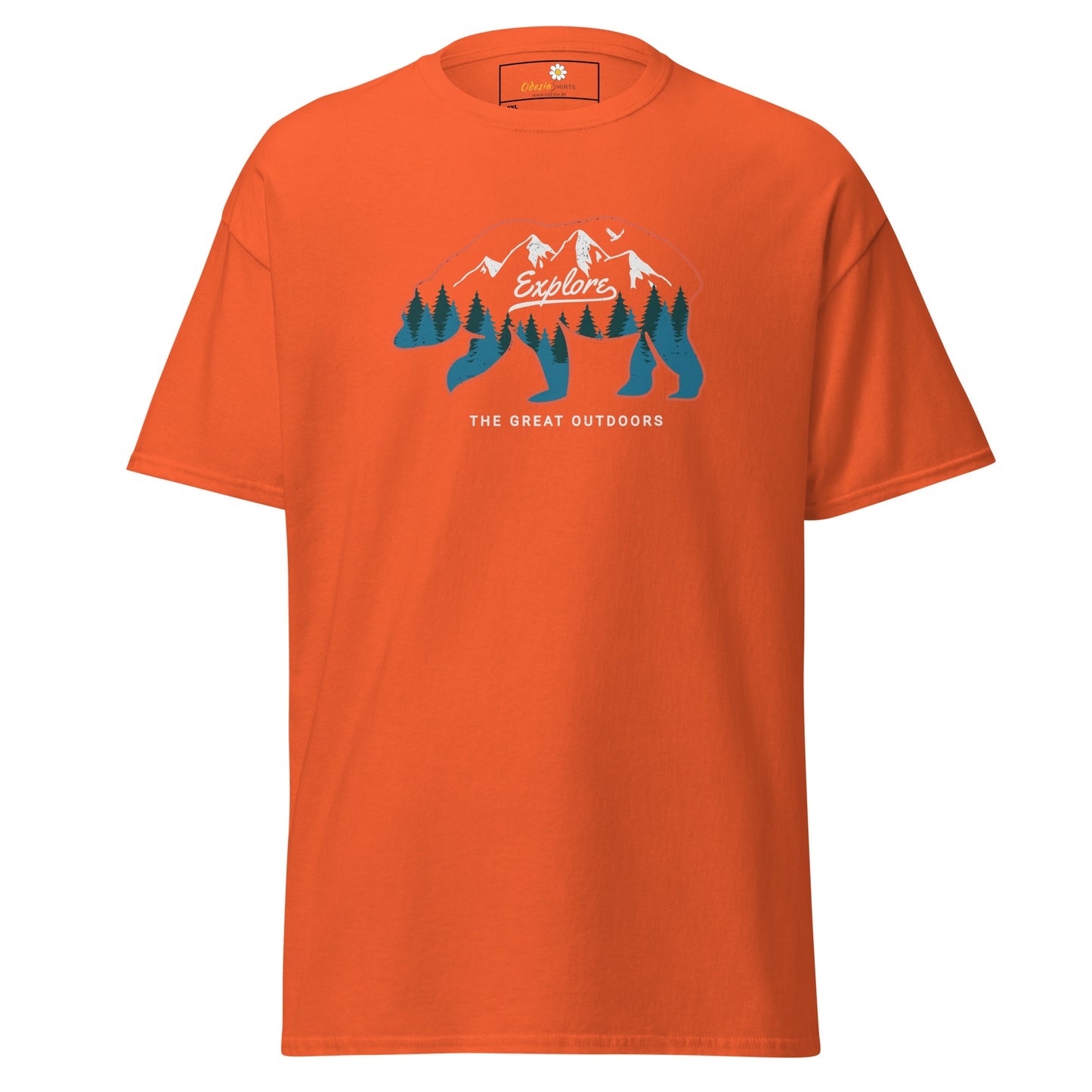 Unisex classic t-shirt - ADVENTURE GREAT OUTDOORS - BIG