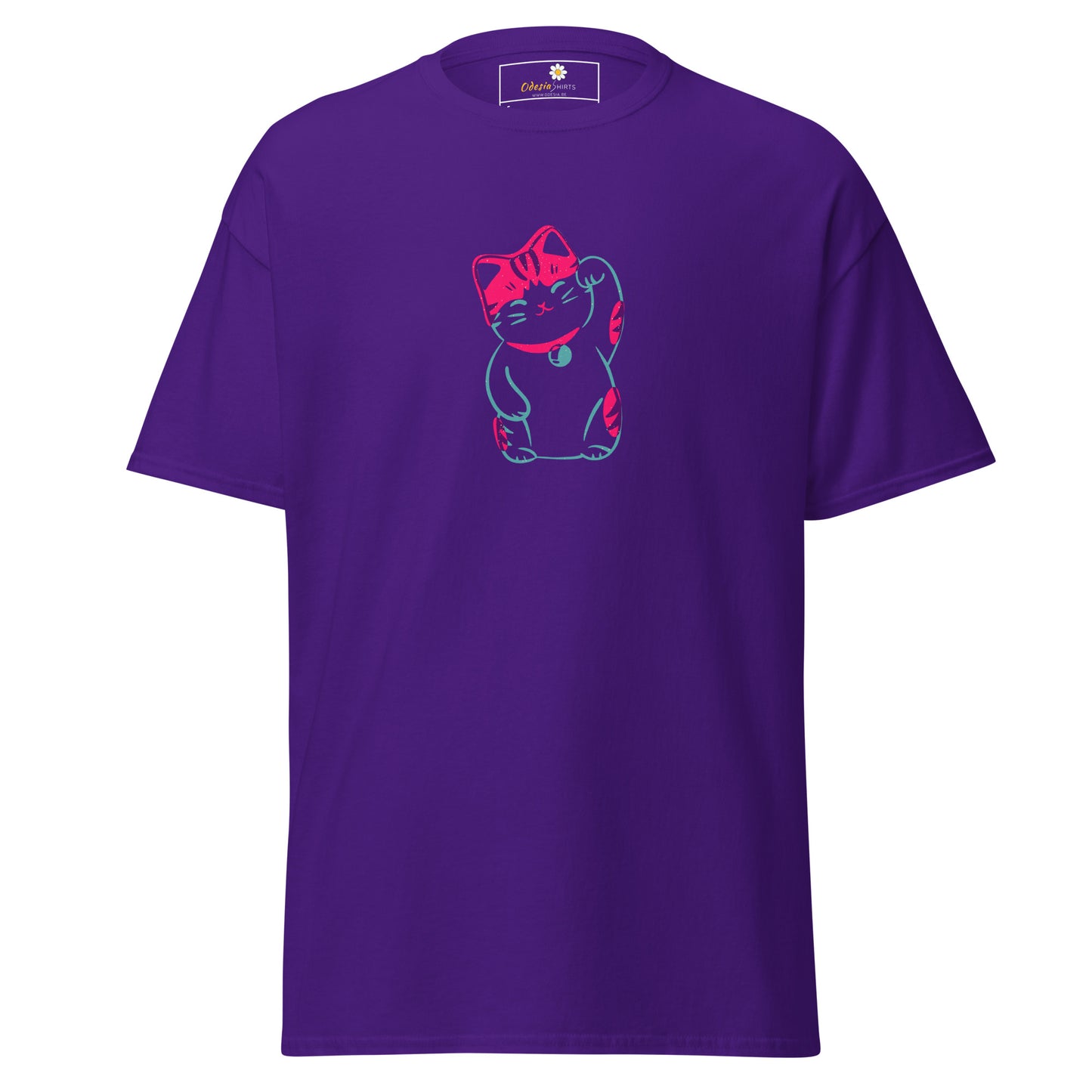 Unisex classic tee - ANIMALS SPIRITUAL LUCKY CAT 2 - REGULAR