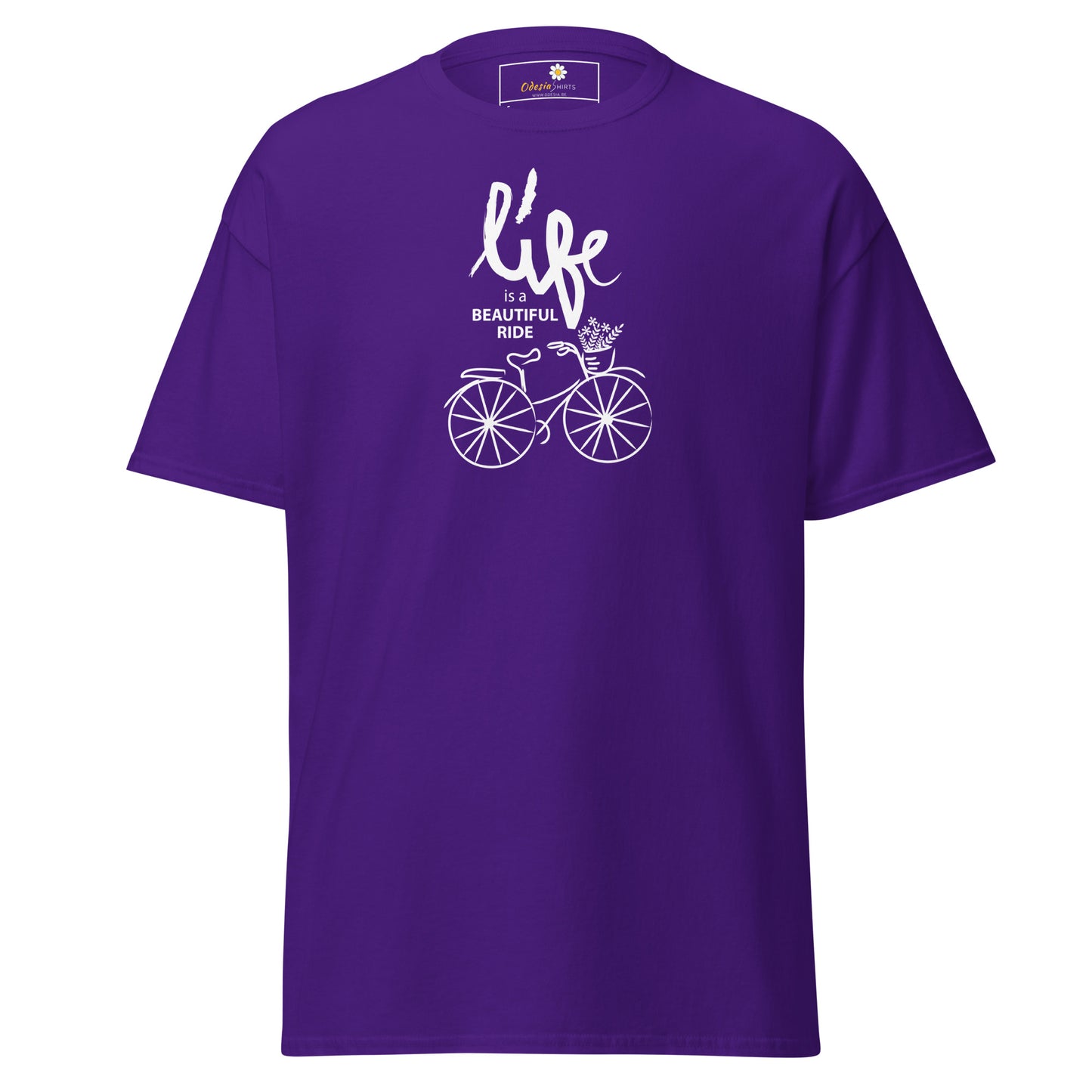 Unisex classic tee - SPORT POSITIVE LIFE BEAUTIFUL - REGULAR