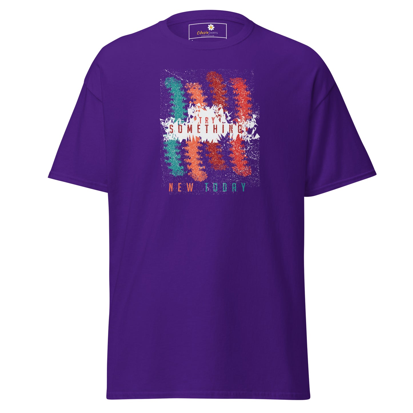 T-shirt classique unisexe - Lignes de couleurs abstraites - Standard