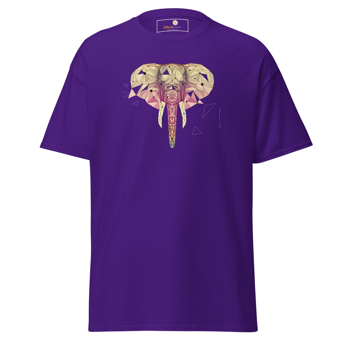 Unisex classic t-shirt - ABSTRACT WILD LIFE ELEPHANT - REGULAR