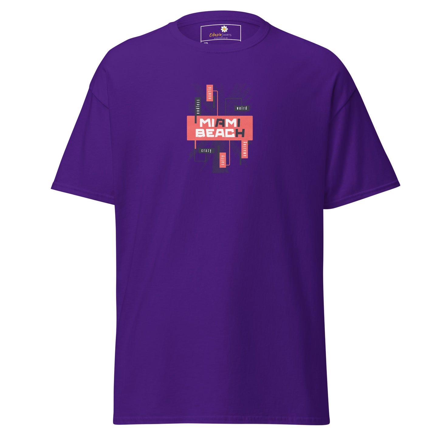 Unisex classic t-shirt - COUNTRY SUMMER MIAMI BEACH - BIG