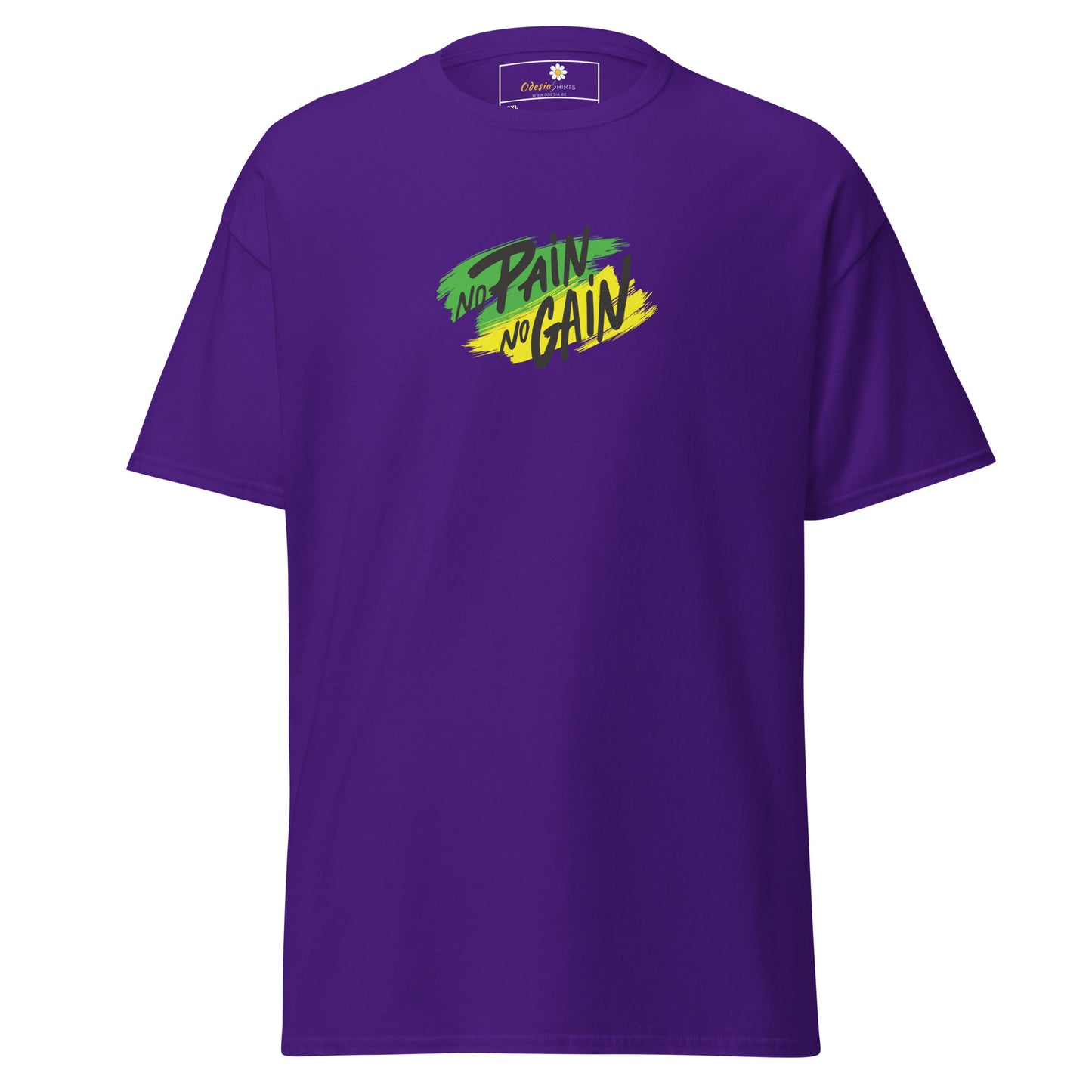 Unisex classic t-shirt - SPORT NO PAIN NO GAIN - BIG