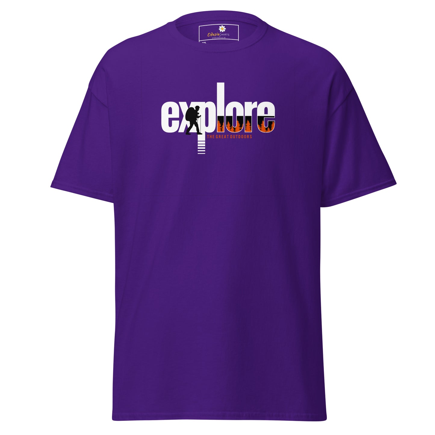 Unisex classic t-shirt - ADVENTURE EXPLORE - BIG