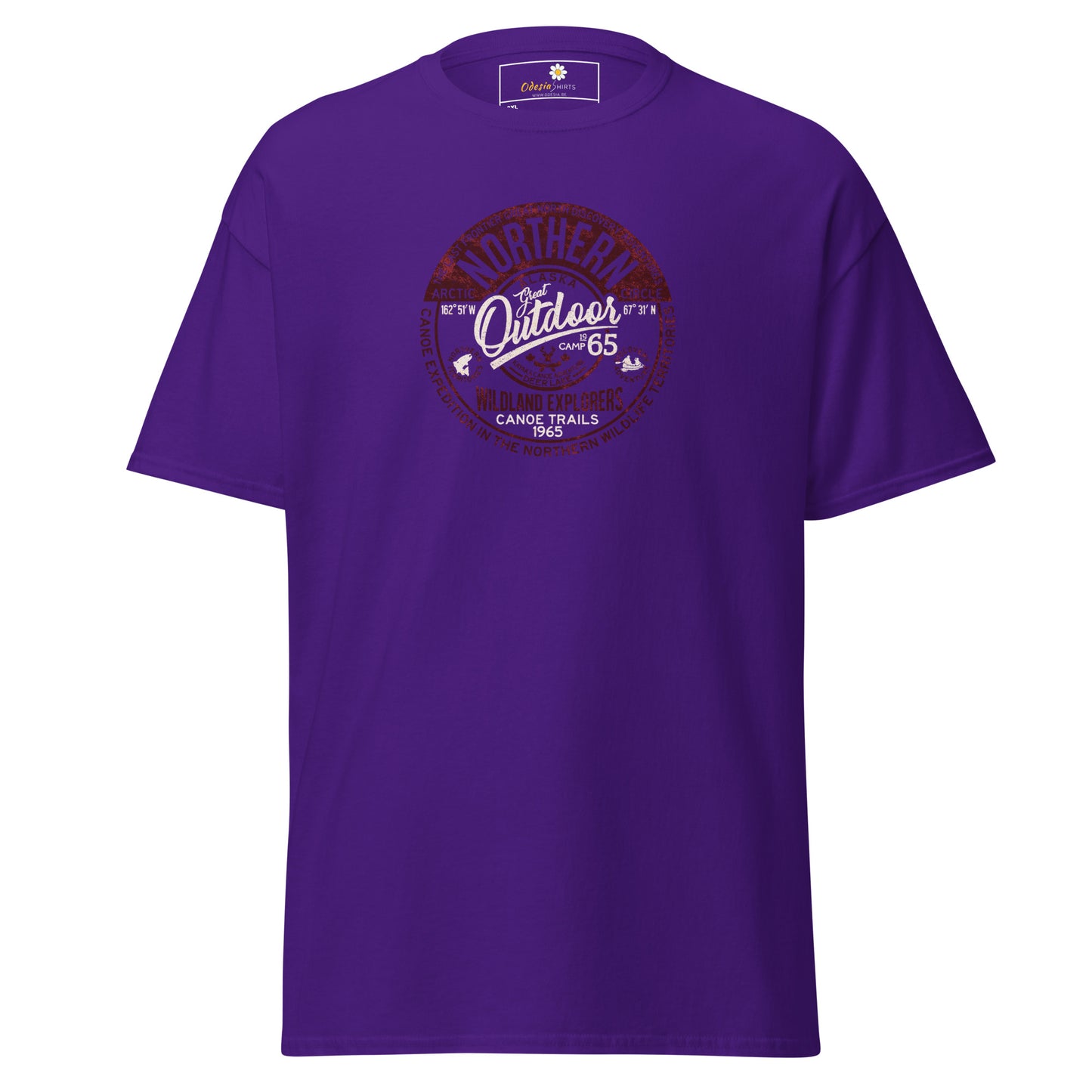 Unisex classic t-shirt - ADVENTURE NORTHERN OUTDOORS - BIG