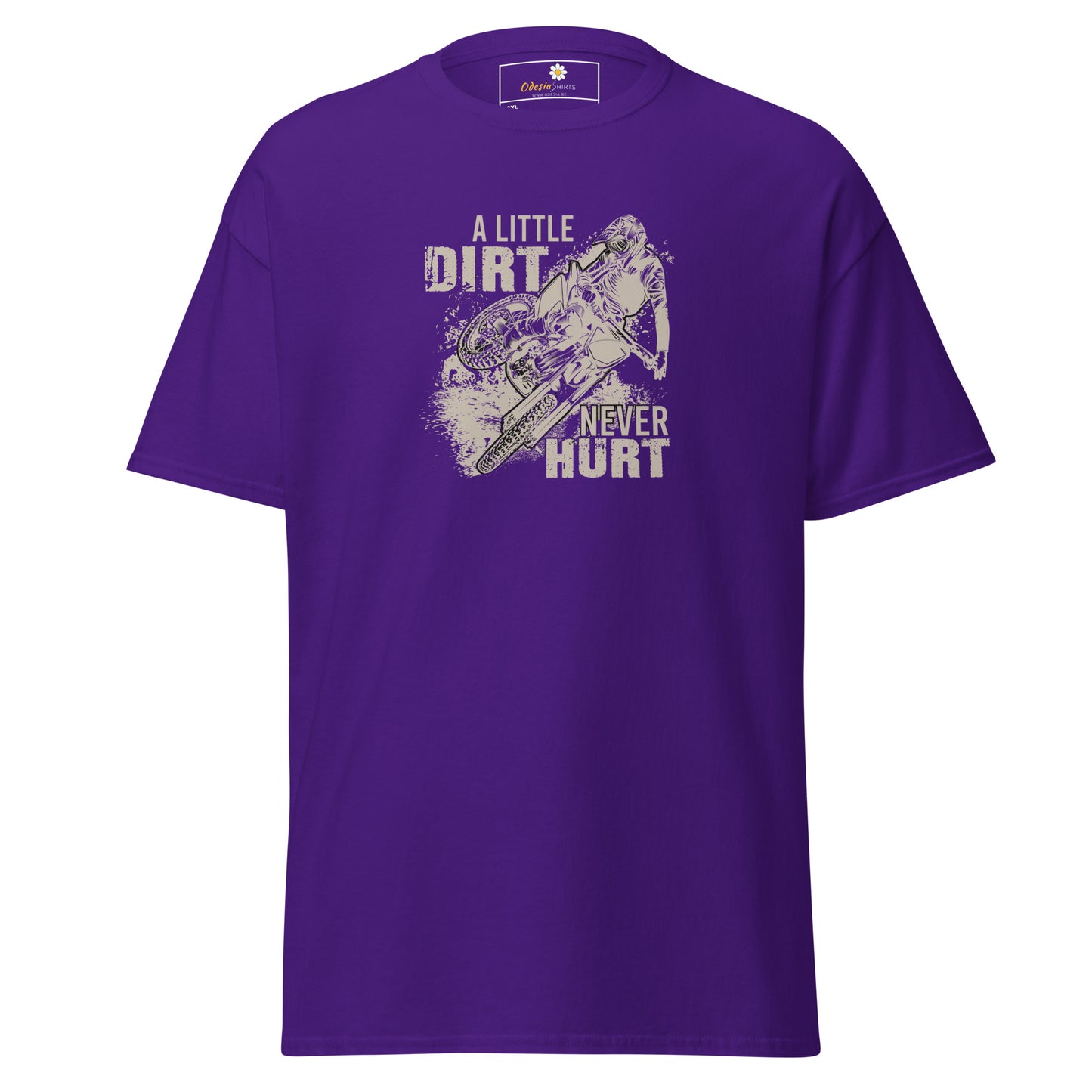 Unisex classic t-shirt - ADVENTURE DIRT NEVER HURT - BIG