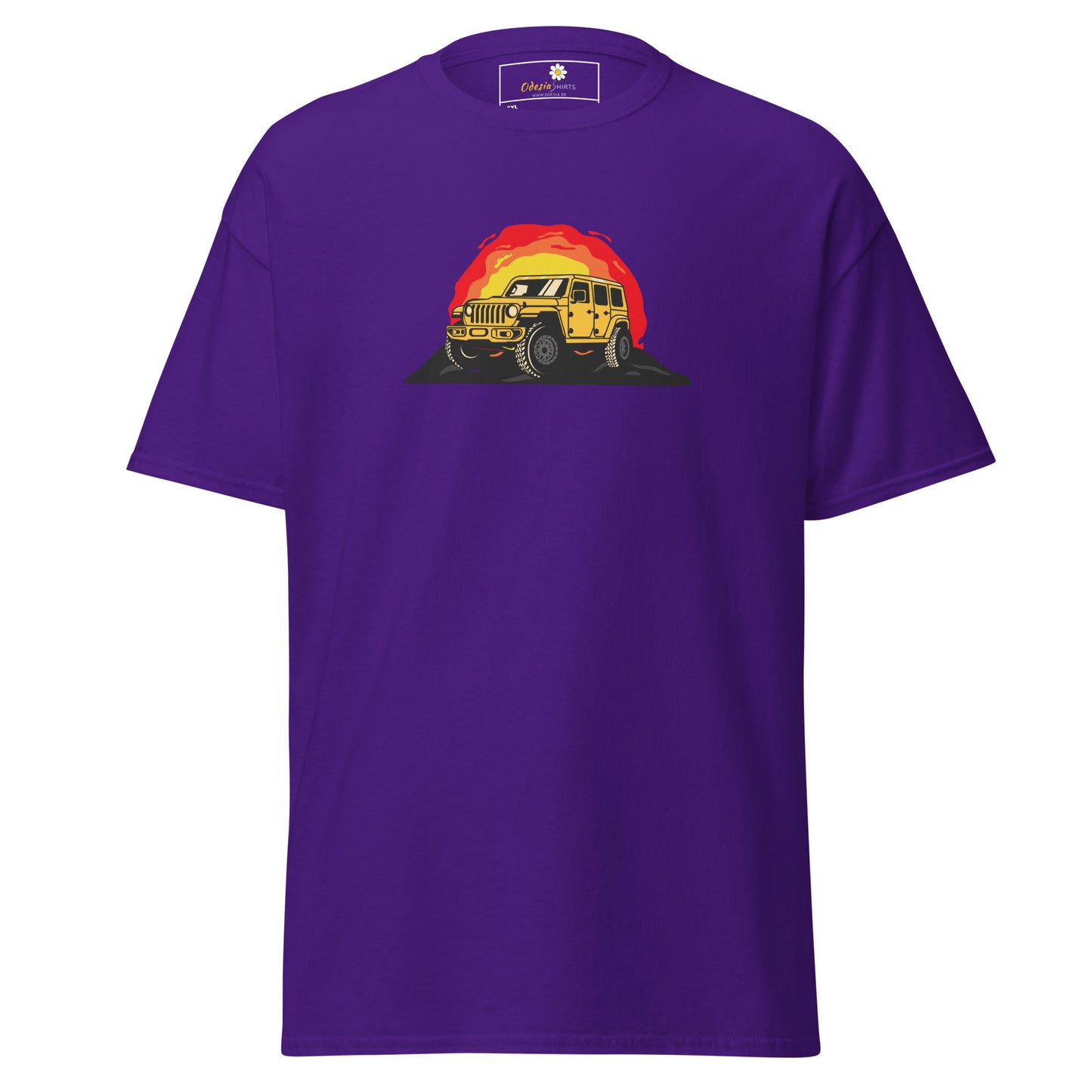 Unisex classic t-shirt - SPORT OFFROAD 4X4 - BIG
