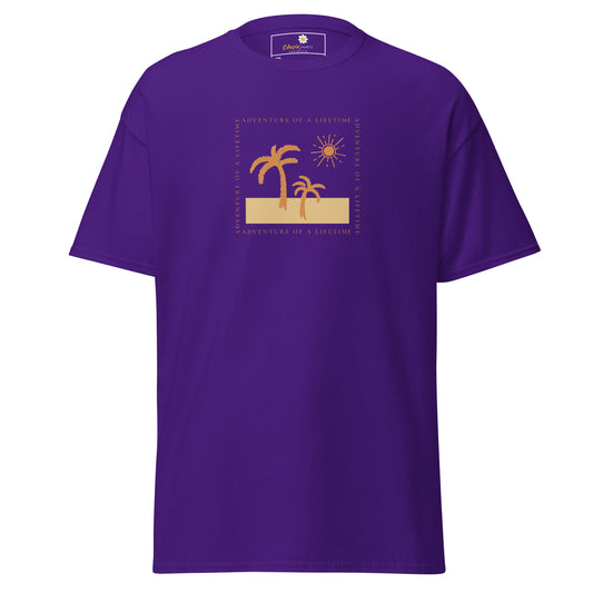 T-shirt classique homme - SUMMER PARADISE TREE SUN - BIG