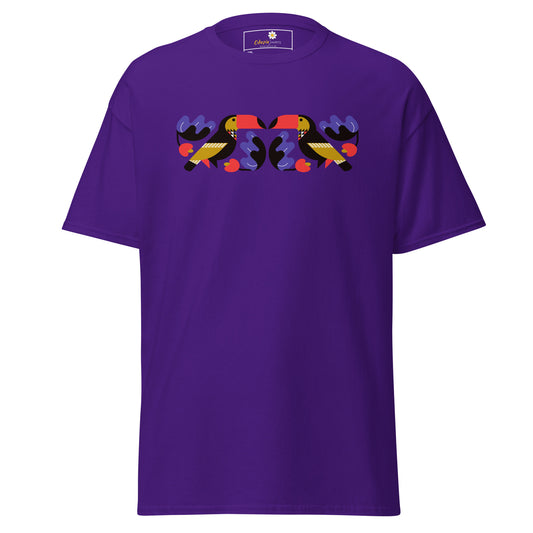 T-shirt classique pour homme - WILDLIFE ABSTRACT TOUCAN MIRROR - BIG