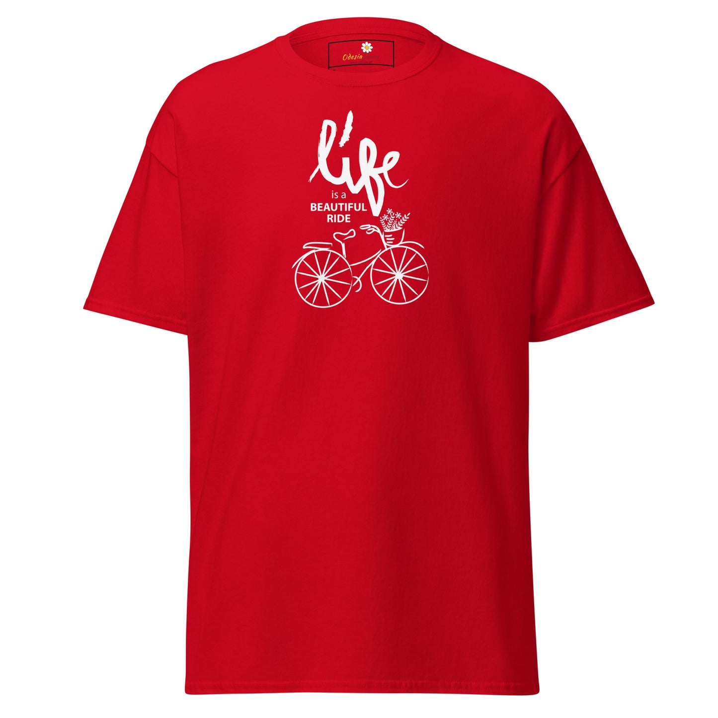 Unisex classic tee - SPORT POSITIVE LIFE BEAUTIFUL - REGULAR