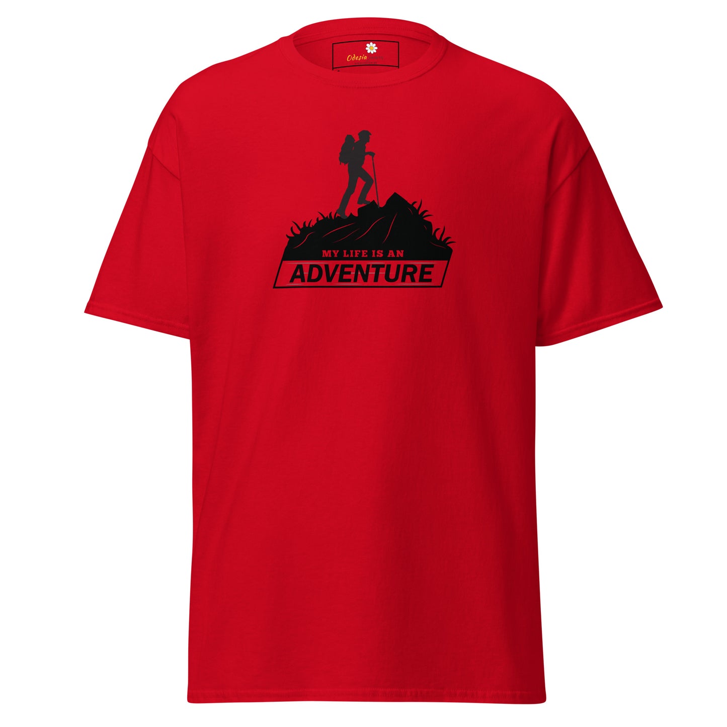 Unisex classic t-shirt - ADVENTURE MOUNTAIN - REGULAR