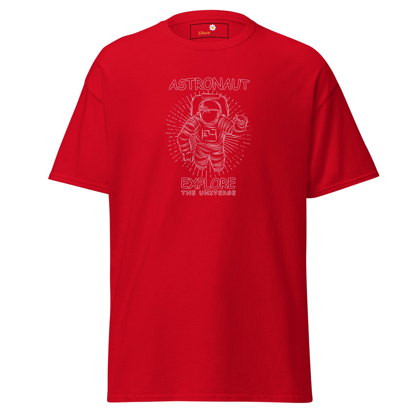 T-shirt classique unisexe - ASTRONAUT EXPLORE UNIVERSE - REGULAR