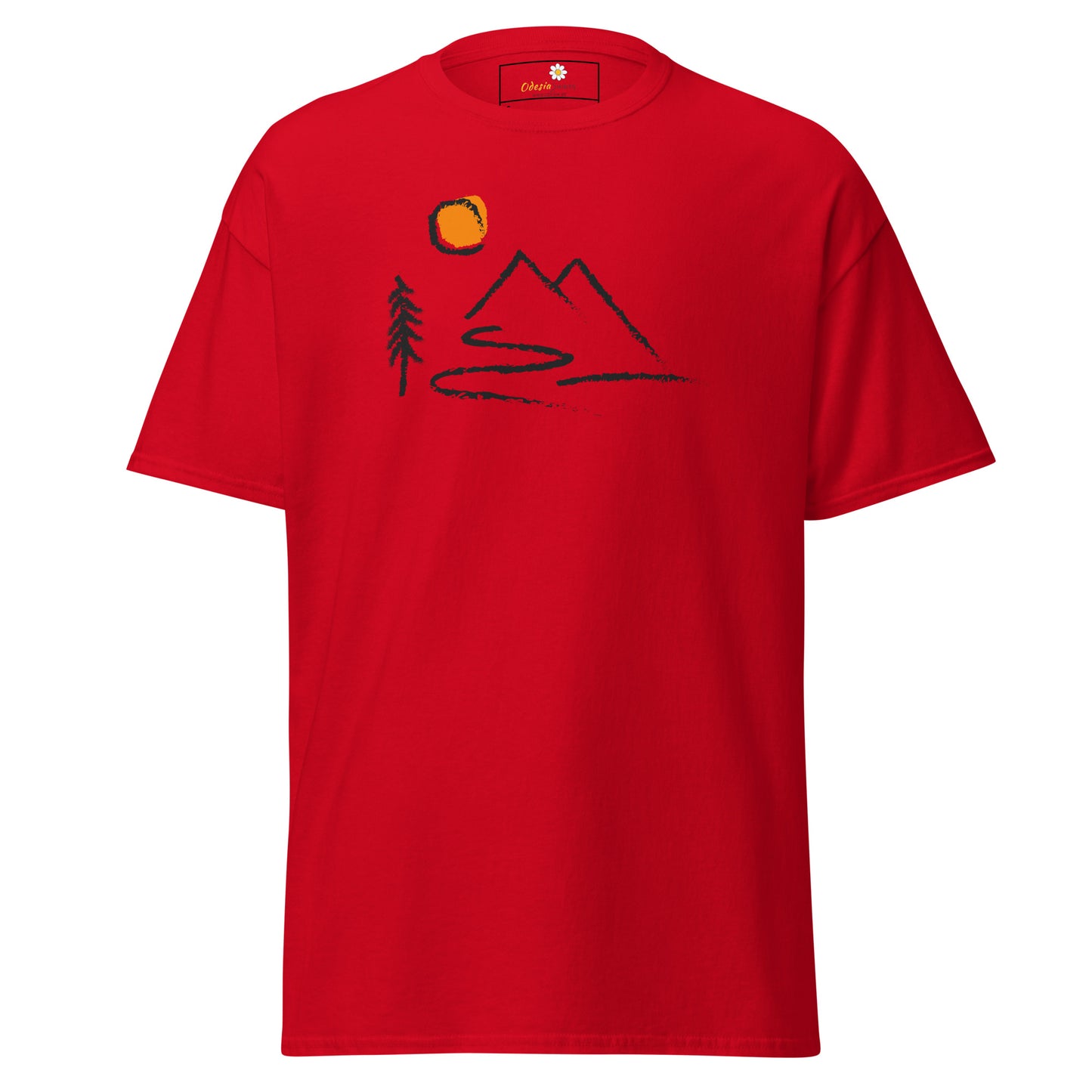 Unisex classic t-shirt - ADVENTURE OUTDOORS FUN - REGULAR