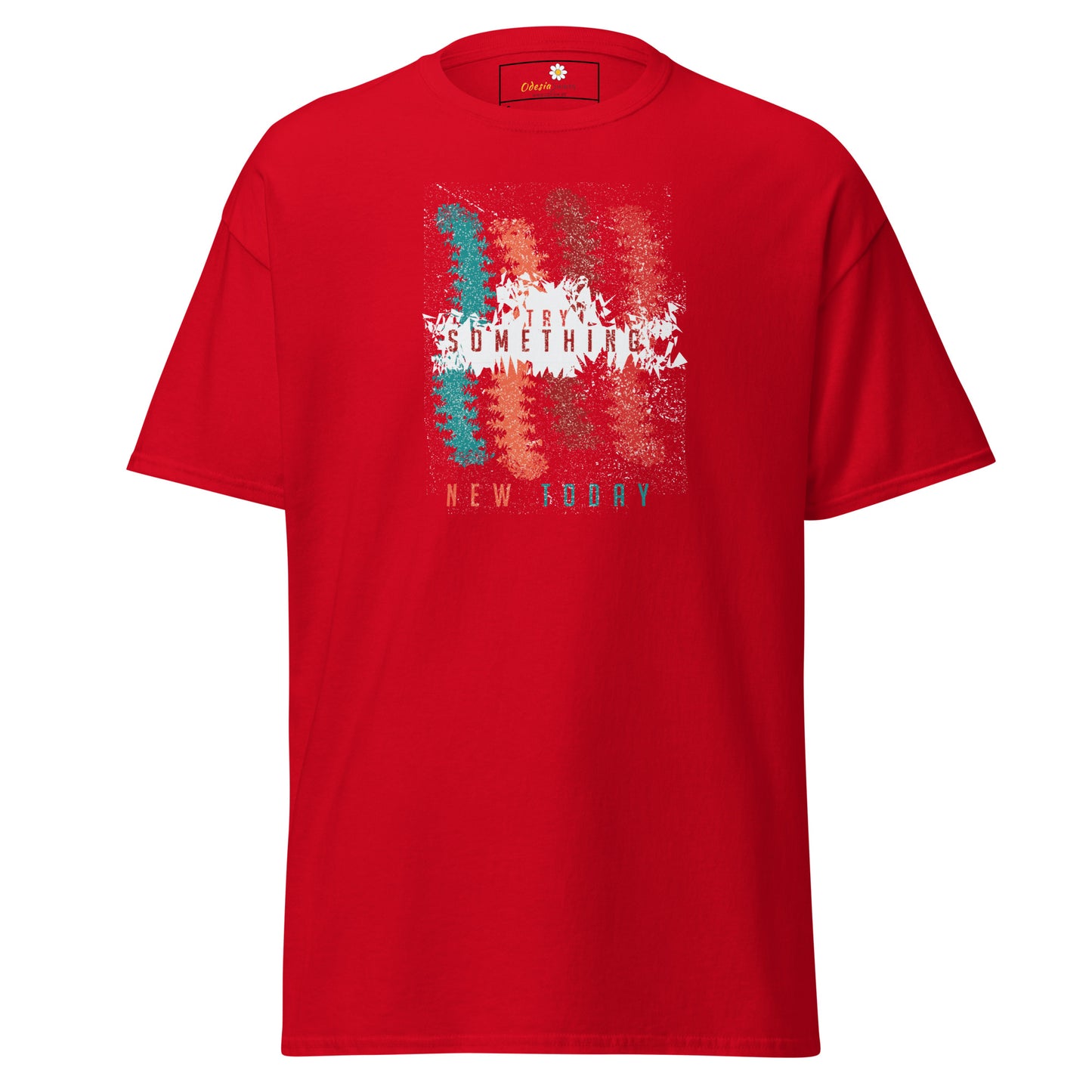 T-shirt classique unisexe - Lignes de couleurs abstraites - Standard