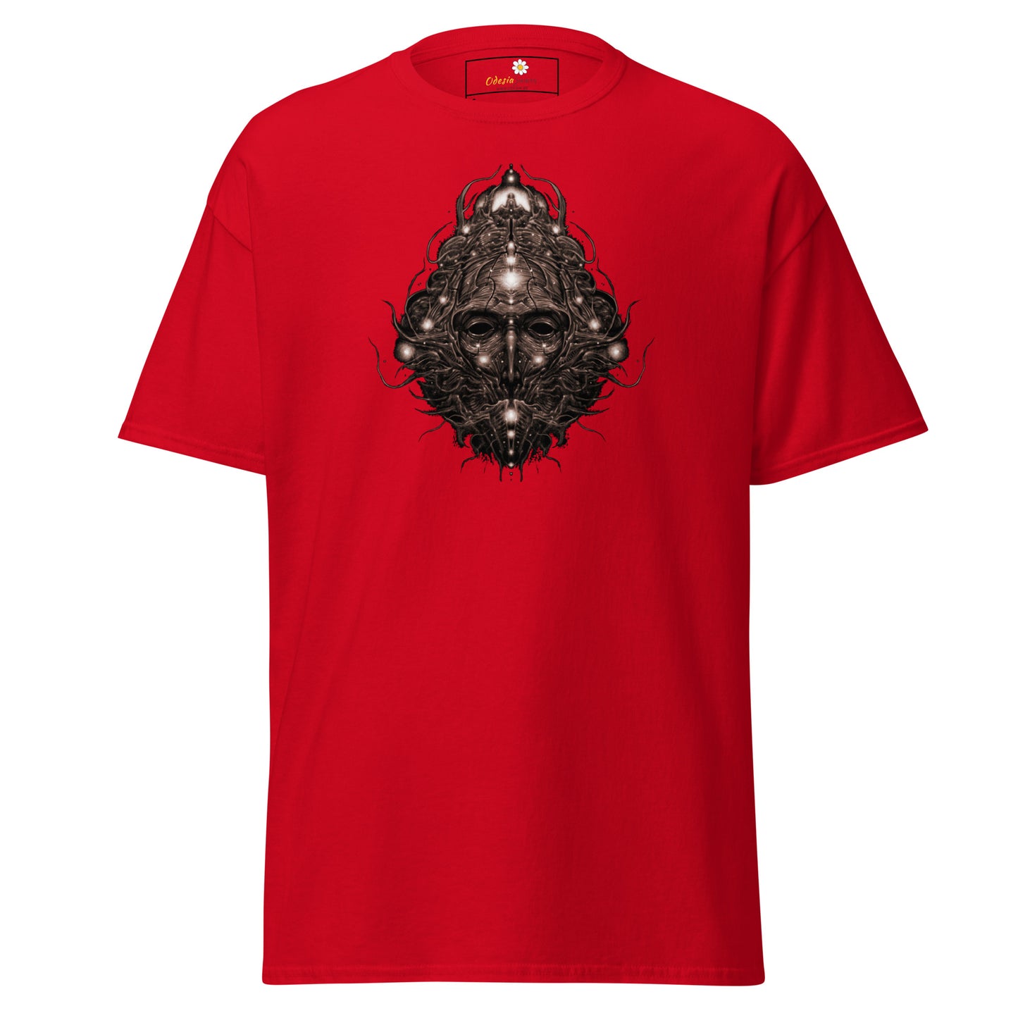 Unisex classic t-shirt - ABSTRACT HUMAN FACE - REGULAR