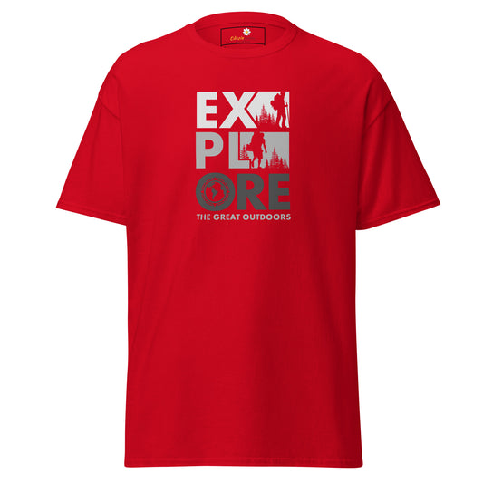 Unisex classic t-shirt - ADVENTURE EXPLORE OUTDOORS - REGULAR