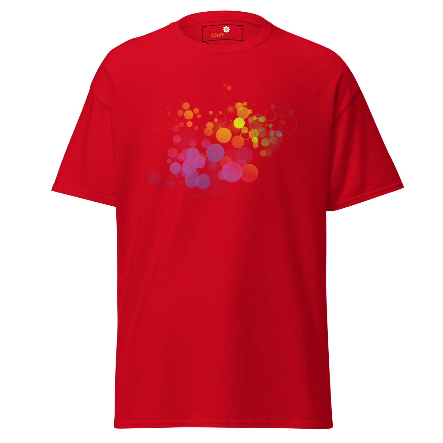 T-shirt classique unisexe - BULLES ABSTRAITES - GRANDES