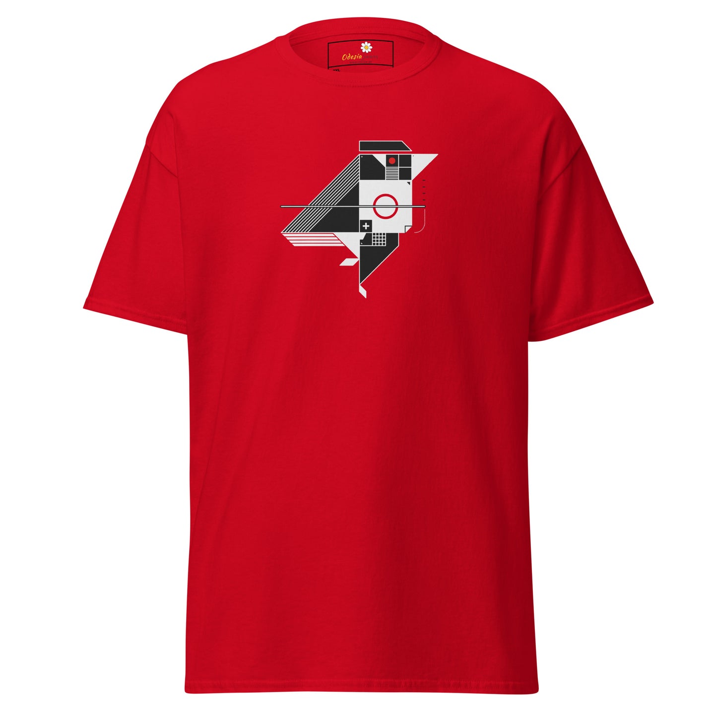 T-shirt classique unisexe - ANIMAUX ABSTRAITS OISEAU - GRAND