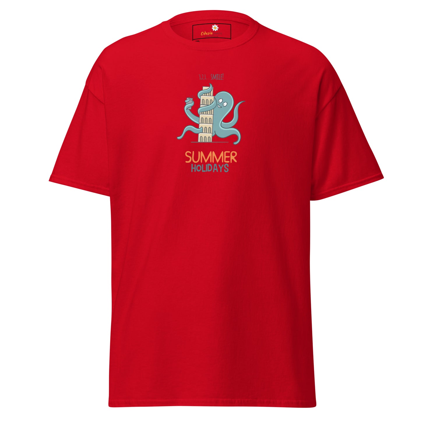 Heren klassiek t-shirt - ZOMERPLEZIERVAKANTIES - GROOT