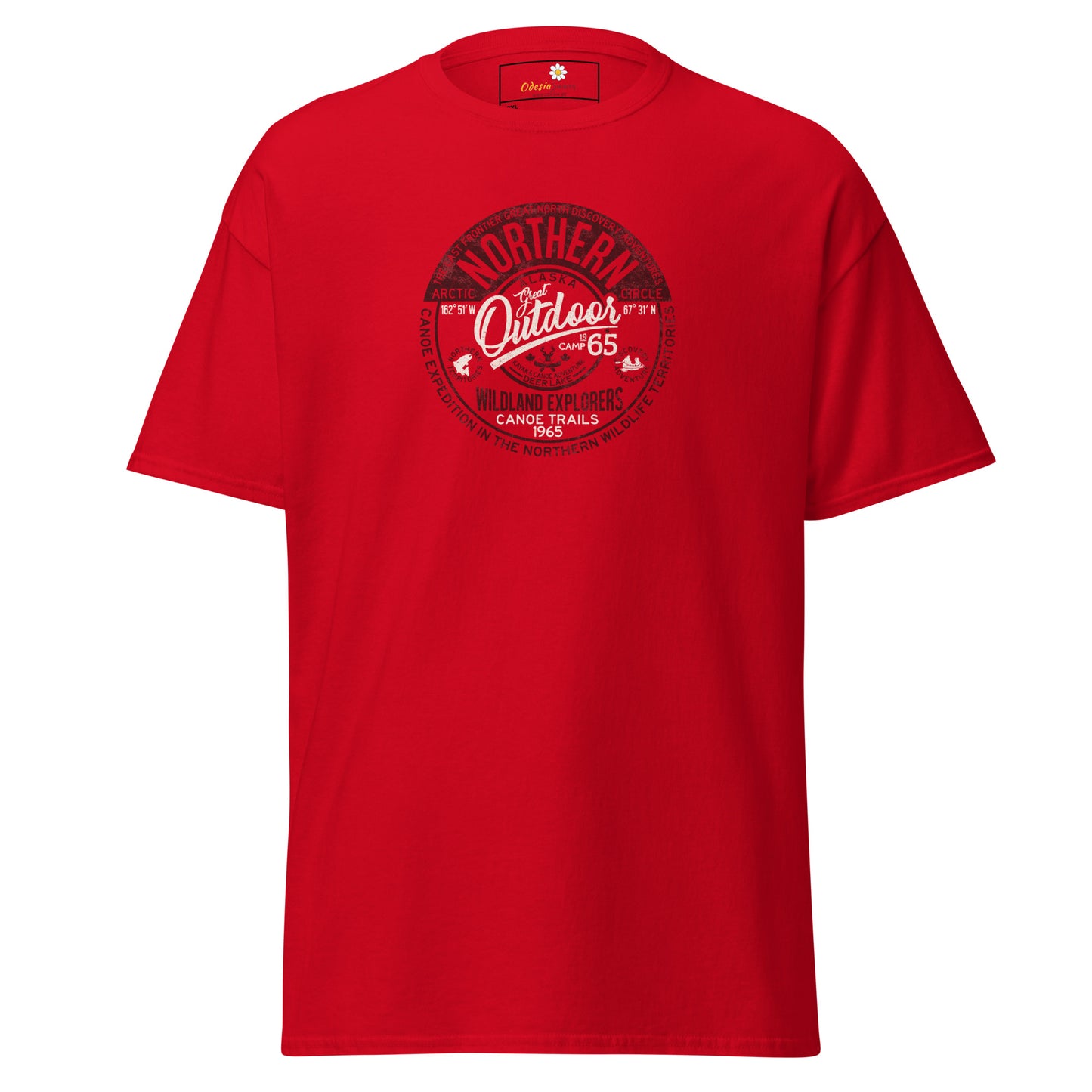 Unisex classic t-shirt - ADVENTURE NORTHERN OUTDOORS - BIG