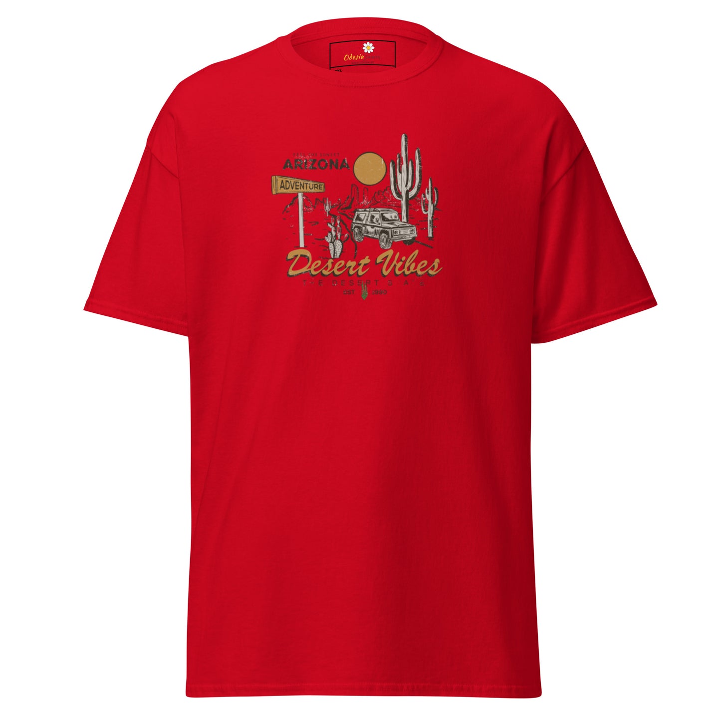 Unisex classic t-shirt - ADVENTURE DESERT VIBES - BIG
