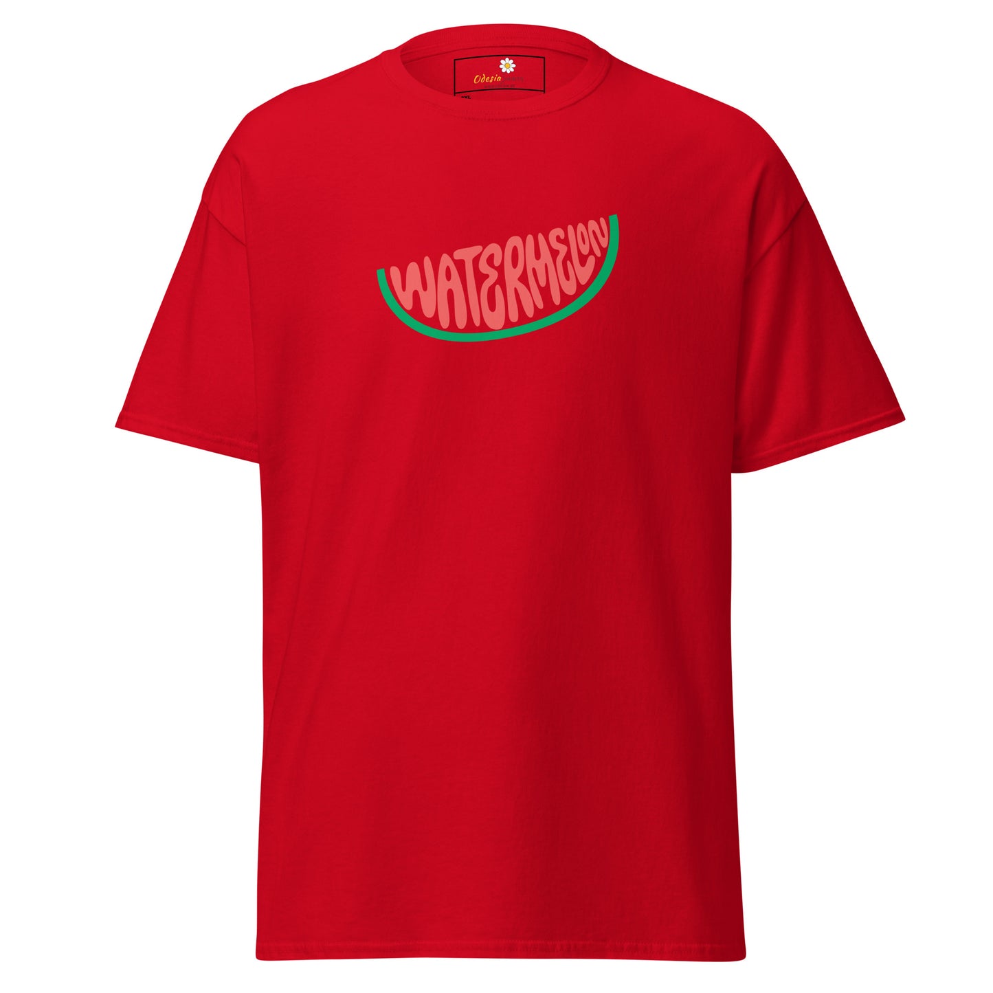 T-shirt classique homme - PASTÈQUE D'ÉTÉ - GRAND