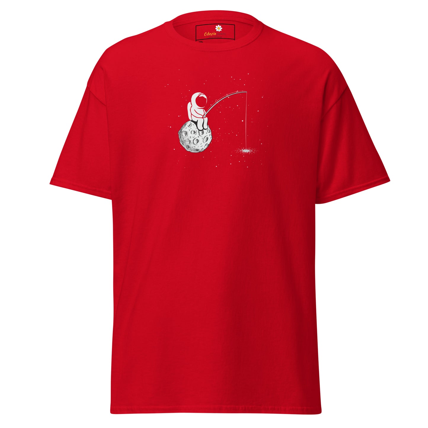 T-shirt classique unisexe - ASTRONAUT FISHING - BIG