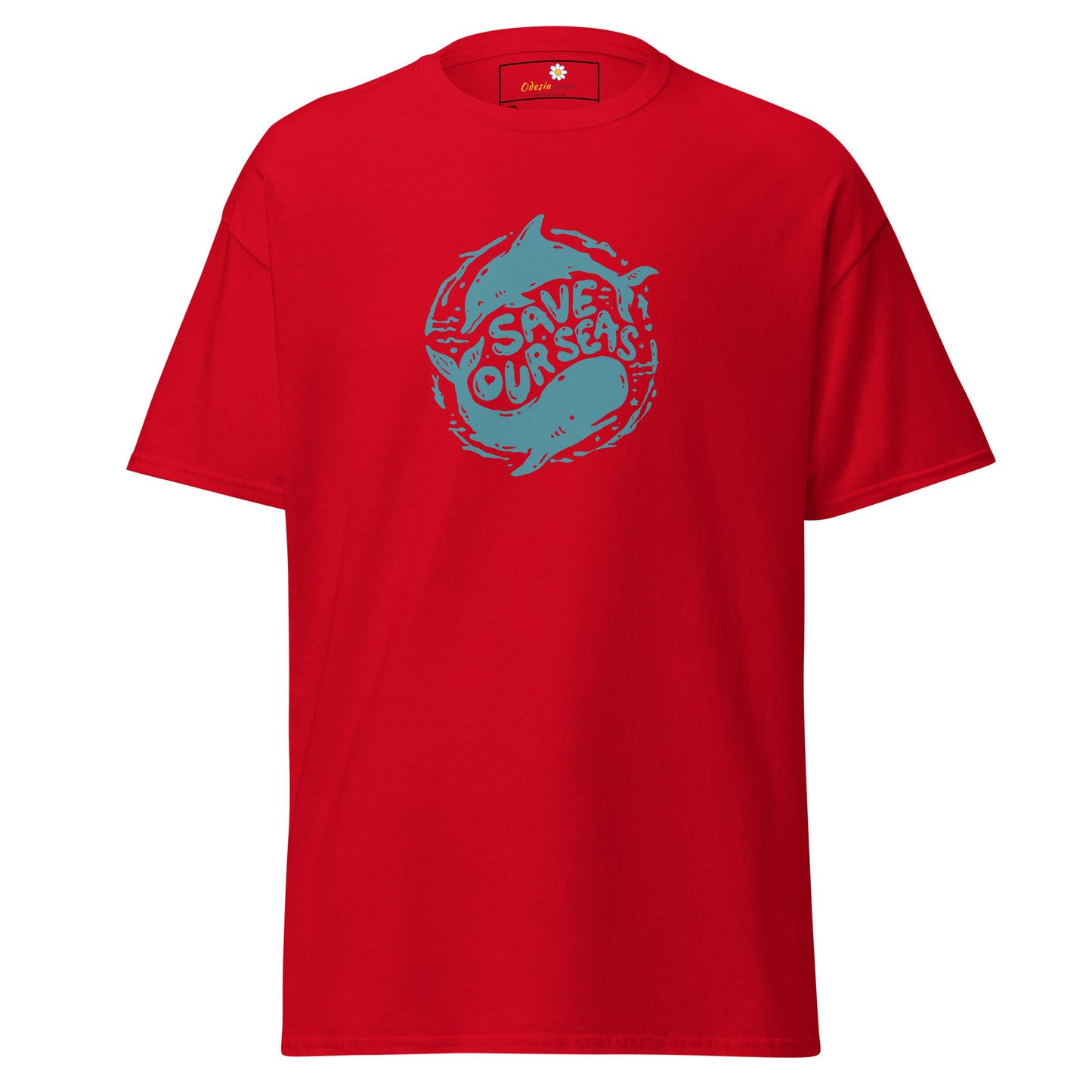 Unisex classic t-shirt - ECOLOGY SEALIFE SAVE OUR SEAS - BIG
