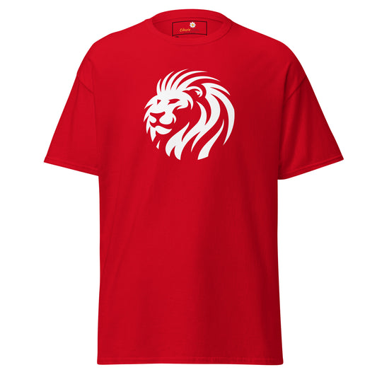 T-shirt classique pour homme - WILDLIFE LION HEAD HEAD CIRCLE - BIG