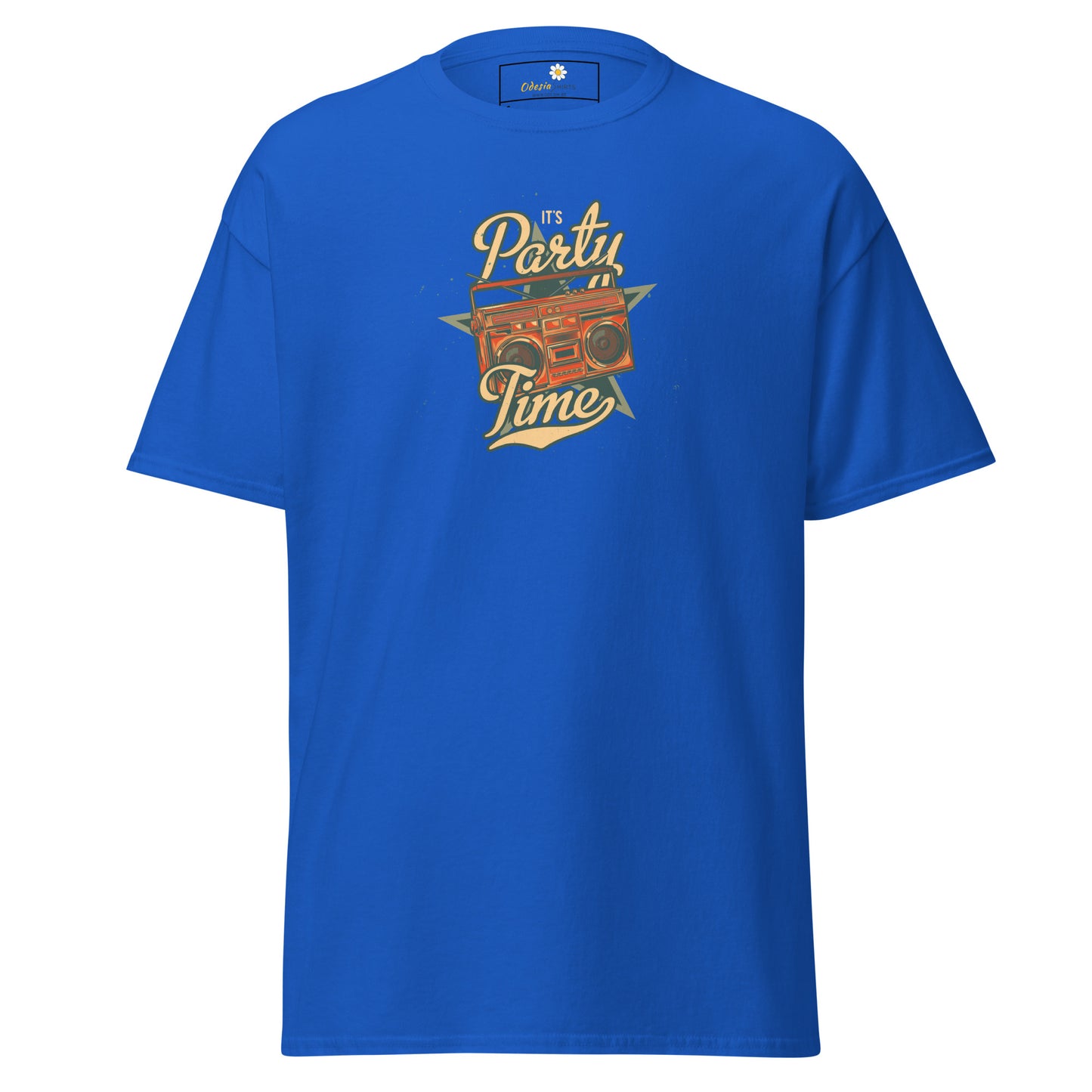 Unisex classic tee - MUSIC PARTY TIME - REGULAR