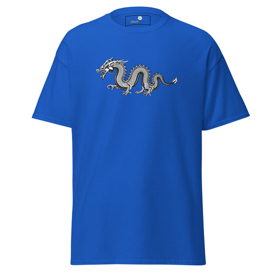 T-shirt classique unisexe - DRAGON GRIS MYSTIQUE - RÉGULIER