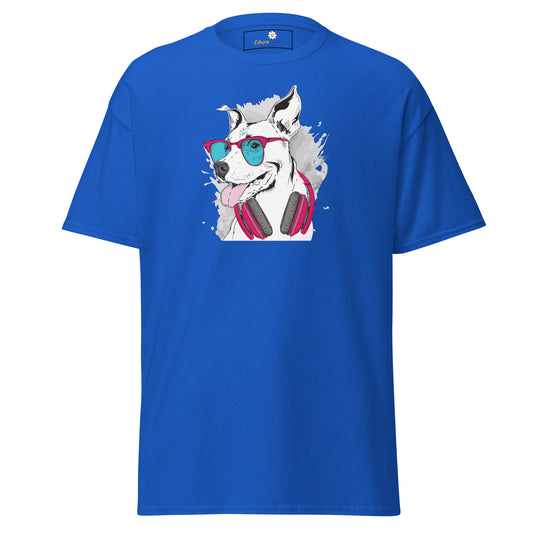 T-shirt classique unisexe - ANIMAUX MUSIQUE CHIEN - RÉGULIER